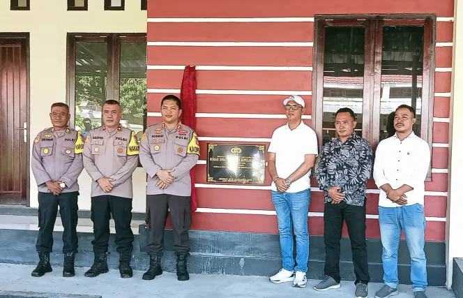 
Kapolres Kepulauan Sula Resmikan Asrama Polisi