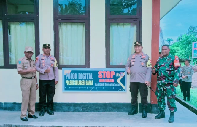
Kapolres Sula Hadirkan Inovasi Digital di Polsek Sulabesi Barat