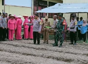 Dukung Program Presiden, Kapolres Sula Jadikan Lahan Polsek Ladang Jagung