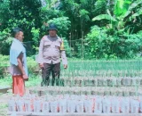 Dukung Program Asta Cita, Bhabinkamtibmas Desa Fogi Sambangi Petani di Kebun