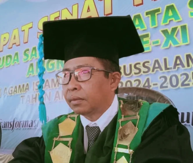 
Foto: Wakil Ketua Bidang Akademik STAI Babussalam Sula, Maluku Utara, Mohtar Umasugi. (doc: Istimewa)
