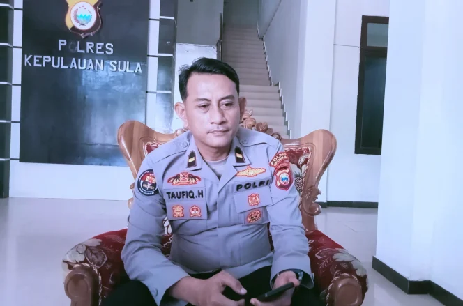 
Foto: PS. Kasi Humas Polres Kepulauan Sula, Ipda A.R Taufiq Hasbi, S.H. (doc: bacaritamalut.com)