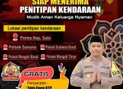 Polres Kepsul Buka Layanan Titip Kendaraan bagi Pemudik