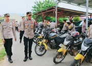 Wakapolres Kepulauan Sula Cek Kendaraan Dinas, Pastikan Kesiapan Operasional Polri