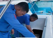 Cuaca Buruk, Satpolairud Polres Kepsul Periksa Armada Laut dan Pasokan BBM