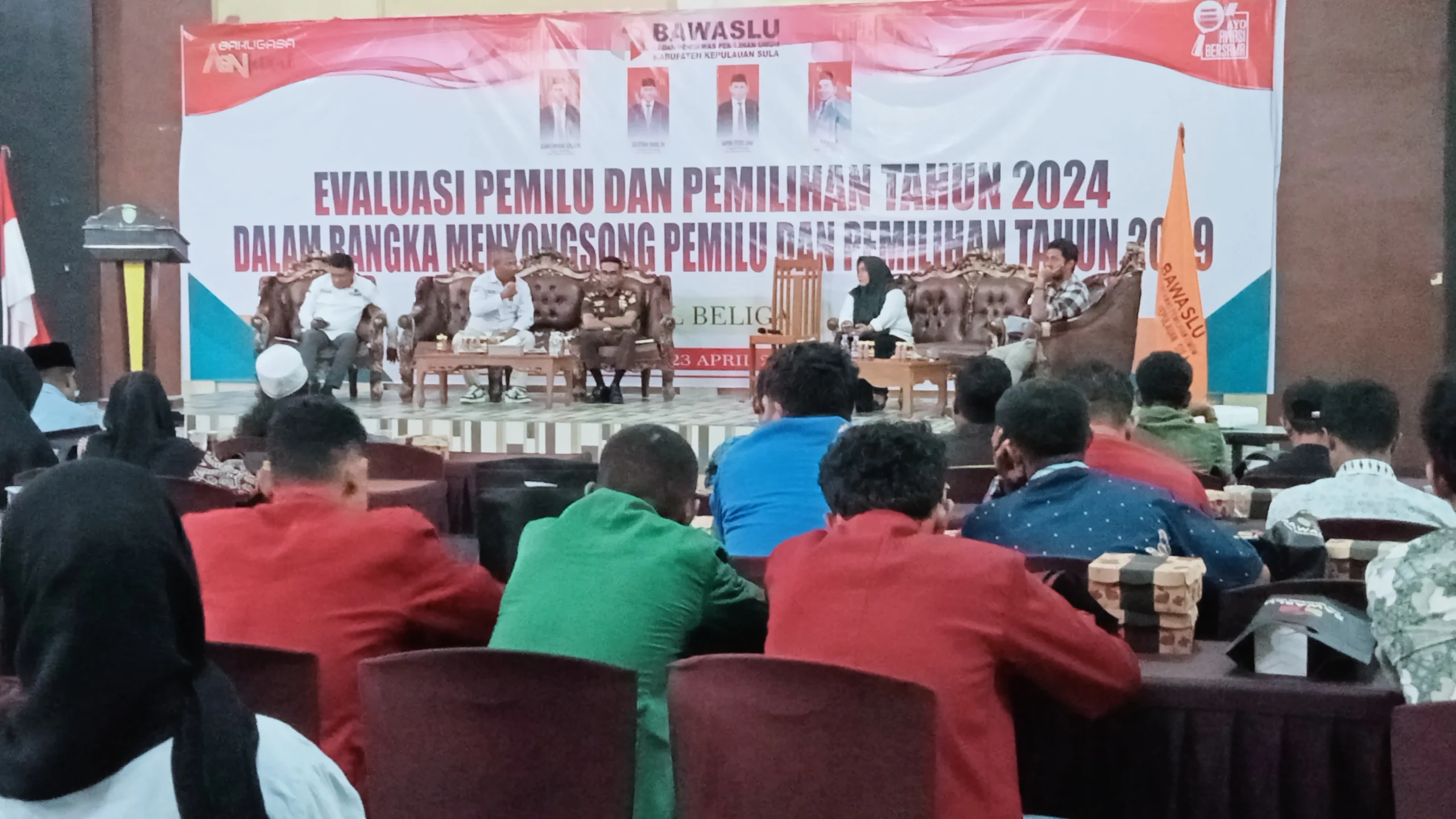 Bawaslu Kepulauan Sula evaluasi Pemilu 2024, persiapan menuju Pemilu 2029.