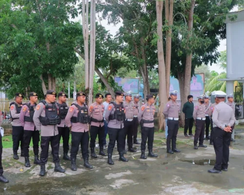 Polres Kepulauan Sula Kawal Ketat STQH XI 2025