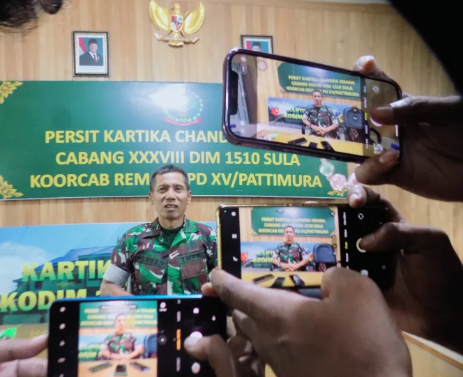 
Foto: Kasdim Mayor Inf Pardan. (doc: bacaritamalut.com)