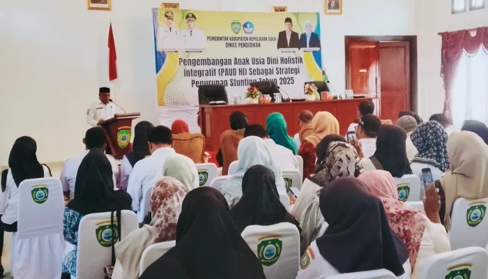 PAUD HI Jadi Andalan Pemda Sula Turunkan Angka Stunting