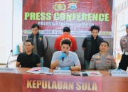Polres Kepulauan Sula Tangkap Pelaku Pencurian Uang di Kosan Sanana