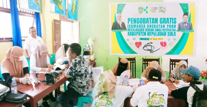 
Lewat Reuni, IKAMANSA Bangun Kepedulian Sosial di Sanana
