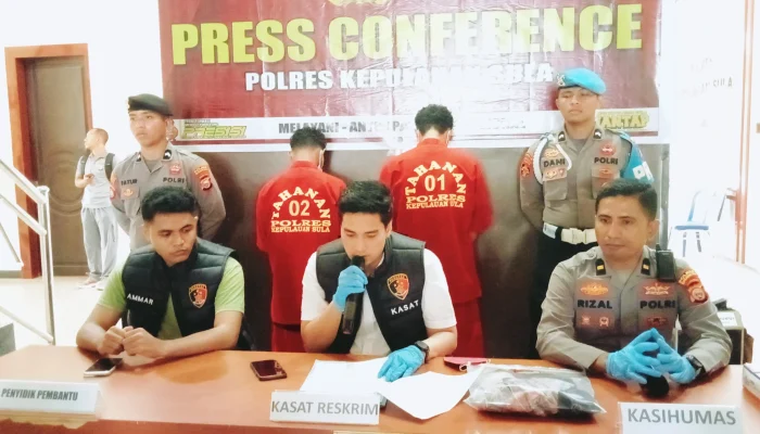 polres sula tetapkan enam orang tersangka kasus persetubuhan anak dibawah umur, dua ditahan