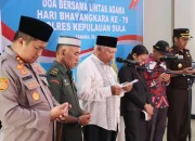 HUT Bhayangkara ke-79, Polres Sula Gelar Doa Lintas Agama