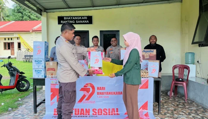 Polsek Sanana Bangun Kedekatan dengan Warga