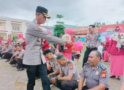 38 Personel Polres Kepulauan Sula dan Brimob Naik Pangkat