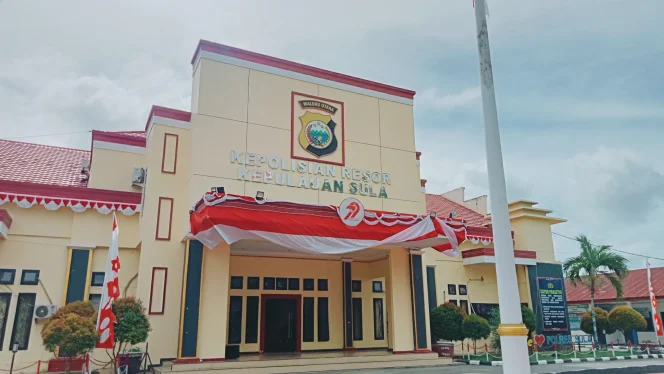 
Foto: Kantor Polres Kepulauan Sula. (doc: bacaritamalut.com)
