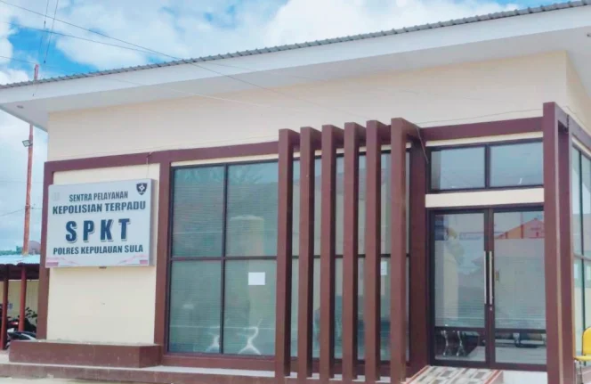 
Foto: SPKT Polres Kepulauan Sula. (doc: Istimewa)