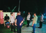 Polsek Mangoli Timur Gencar Patroli Malam, Kejahatan Dibidik Sejak Dini