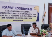 Terobosan Bupati Kepulauan Sula, Empat Agenda Infrastruktur Dibahas BPBPK