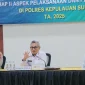 Tim Audit Itwasda Polda Maluku Utara Lakukan Pemeriksaan di Polres Sula.