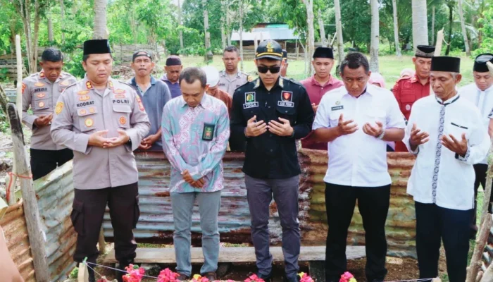 Empat Lembaga Hukum di Sula Ziarah ke Makam Almarhum Taufik Kailul