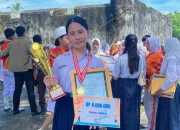 Putri Eks Kasi Humas Polres Sula Sabet Juara I OSN 2025, Prestasinya Bikin Kagum