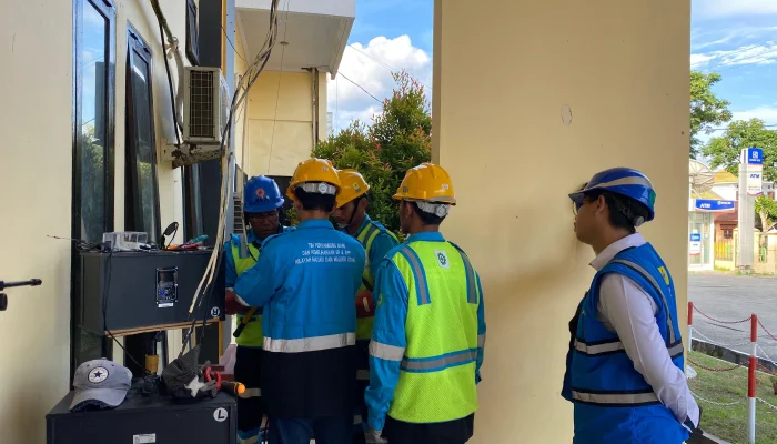 Prioritas Layanan Publik, Polres Sula Tambah Daya Listrik
