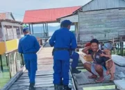 Cuaca Ekstrem, Satpolairud Polres Sula Ingatkan Nelayan Waspada