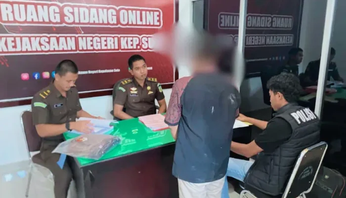 Polres Sula Tahap II Tersangka Persetubuhan Anak Dibawah Umur