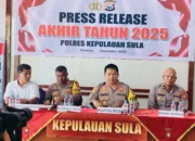 Sepanjang 2025, Polres Kepulauan Sula Tangani 276 Kasus