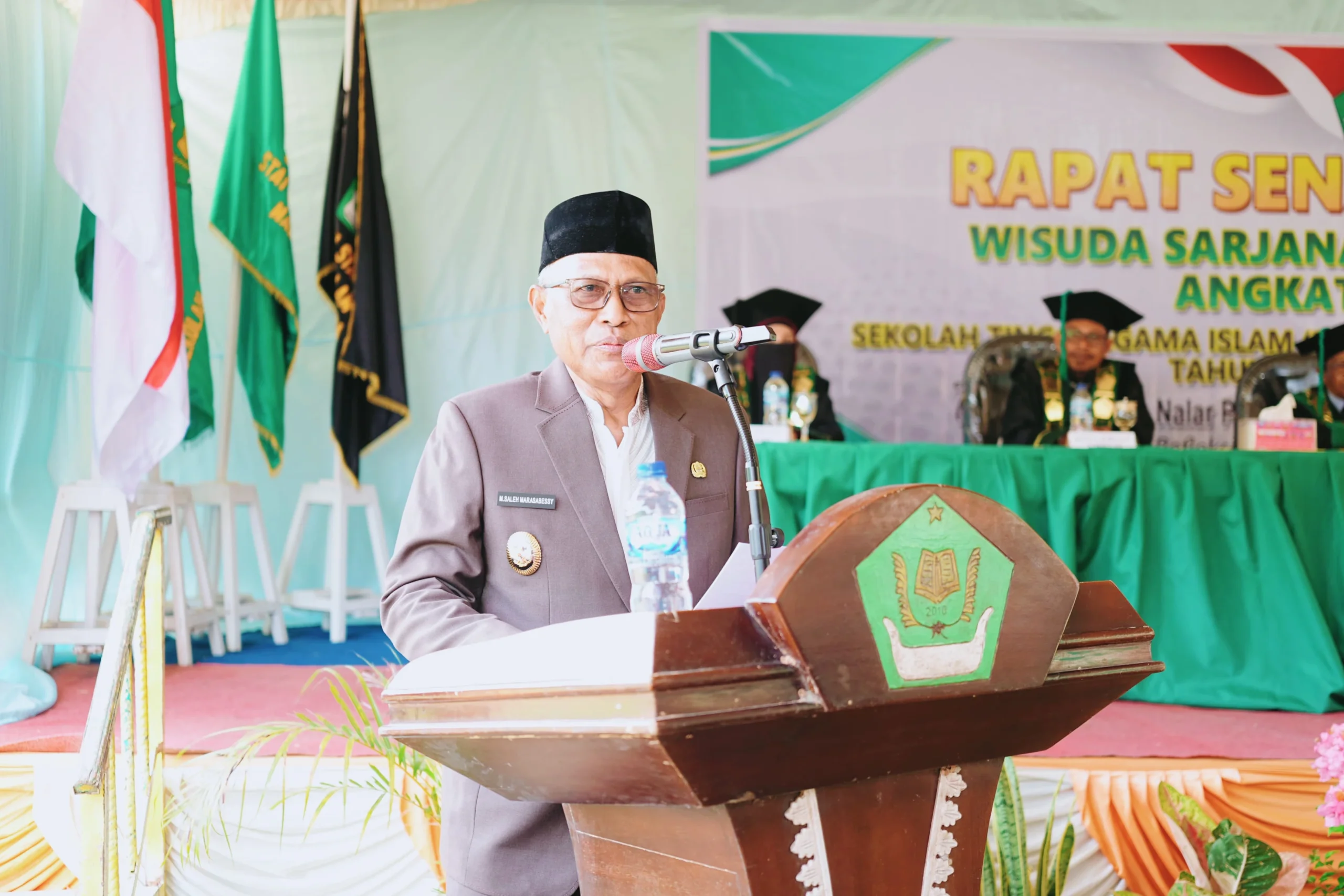 Hadiri Wisuda STAI Babussalam, Wabup Sula Dorong Sarjana Jadi Motor Pembangunan Daerah