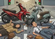 Traffic Light Tak Berfungsi, Lakalantas Kembali Terjadi di Perempatan Fagudu