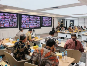 Foto: Rapat koordinasi ketahanan pangan di Mabes Polri. (doc: istimewa)