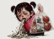 Balita di Sula Muntah-muntah Usai Minum Susu Program MBG