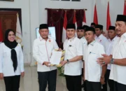 KONI Sula Resmi Dilantik, Kamarudin Mahdi Siap Buru Prestasi Atlet