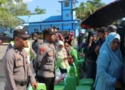 Polres Kepulauan Sula Perketat Pengamanan Arus Balik di Pelabuhan Sanana