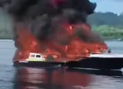 Polisi Dalami Insiden Kebakaran Dua Speedboat Milik PT MTP