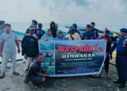 Buaya Berkeliaran di Pesisir Sula, Polisi Turun Peringatkan Warga