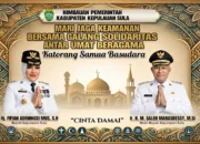 Cegah Perpecahan, Bupati Sula Minta Warga Jaga Kerukunan