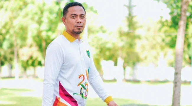 Foto: Sekretaris Panitia HUT Ke-23 Kabupaten Kepulauan Sula, Basiludin Labesi. (doc: istimewa)