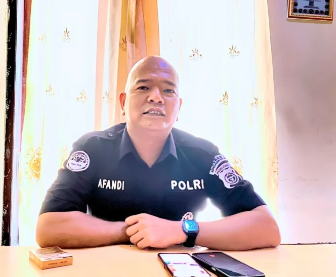 
Foto: Kasi Humas Polres Kepulauan Sula, IPDA Jaya Afandi M. Saumena. (doc: bacaritamalut.com)