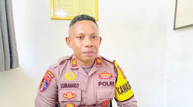 Foto: Kasi Propam Polres Kepulauan Sula, IPTU Ikbal Umanailo. (doc: bacaritamalut.com)