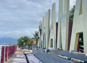 Rehab Taman Mangon Mulai Dikerjakan, PUPR Sula Target Rampung Dua Bulan