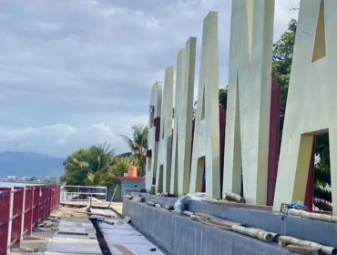 Foto: Lantai Taman Mangon. (doc: bacaritamalut.com)