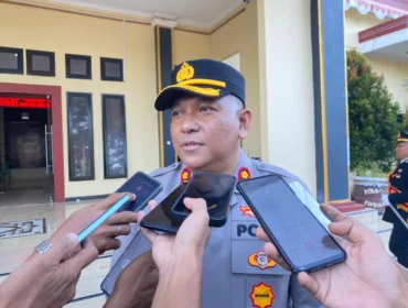 Foto: Kapolres Kepulauan Sula, AKBP Handres. (doc: bacaritamalut.com)