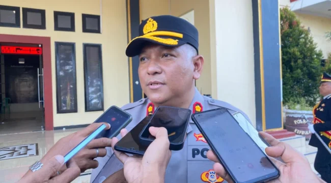 Foto: Kapolres Kepulauan Sula, AKBP Handres. (doc: bacaritamalut.com)