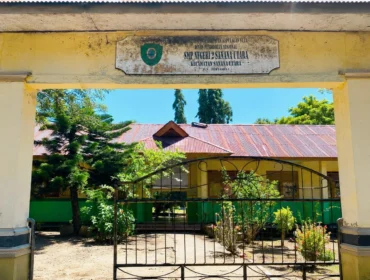 Foto: Bangunan SMP Negeri 2 Sanana Utara. (doc: bacaritamalut.com)