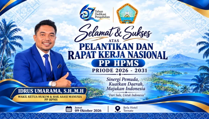 Idrus Umarama Tegaskan Komitmen Kawal Program Hukum dan HAM PP HPMS