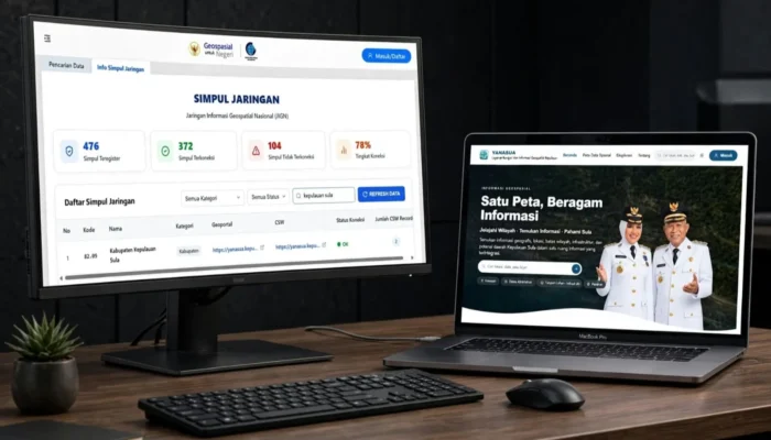 Portal YANASUA Terintegrasi Jaringan Geospasial Nasional