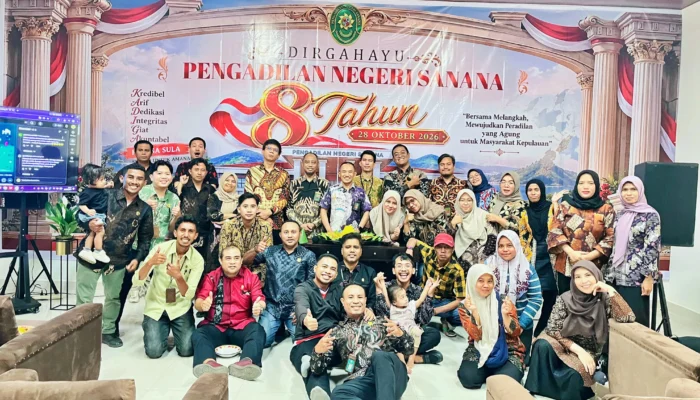 Delapan Tahun Berdiri, PN Sanana Perkuat Kepercayaan Publik